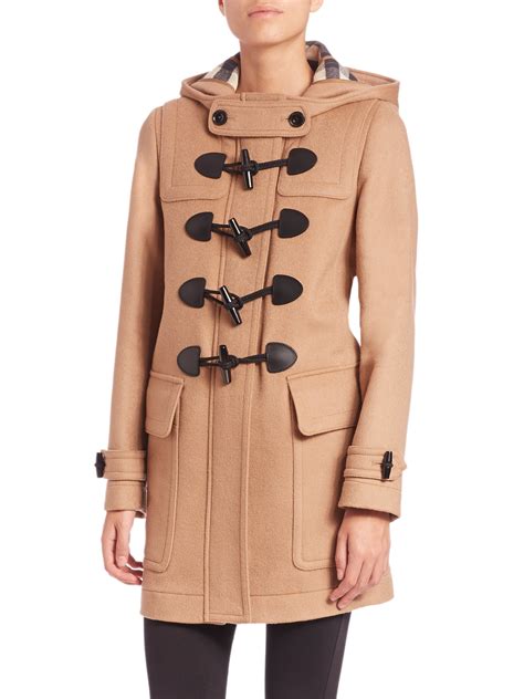 burberry ladies duffle coat